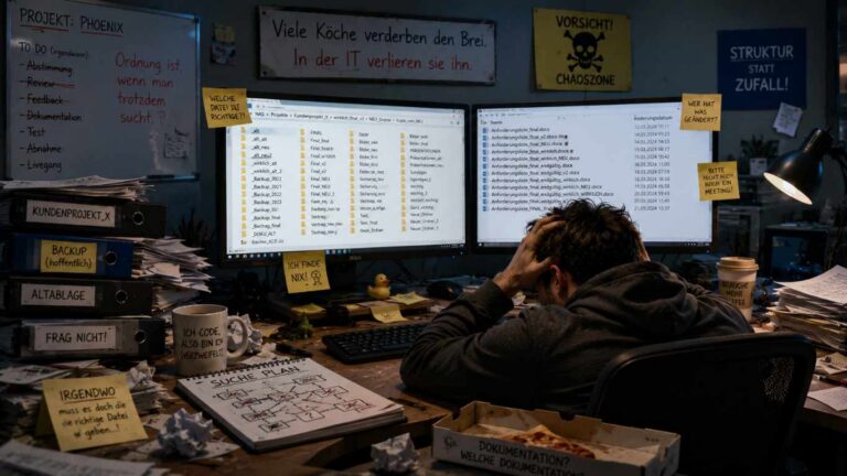 Chaos im Entwicklerbüro