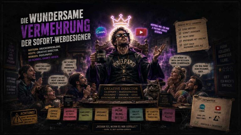 Der Pixelpapst im Design-Dschungel