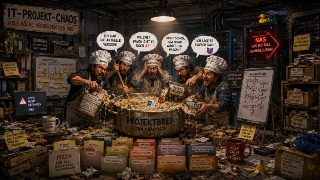 IT-Projekt-Chaos Viele Köche verderben den Brei