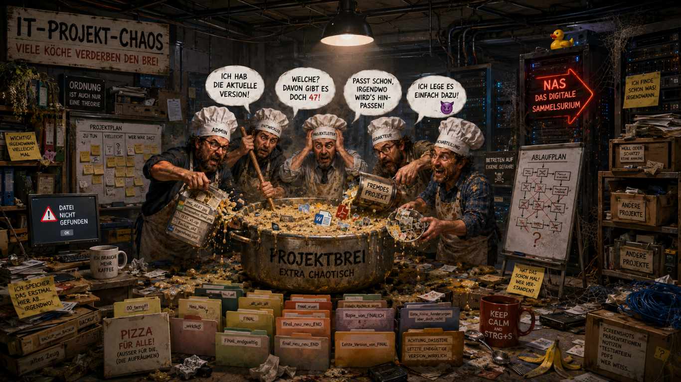 IT-Projekt-Chaos Viele Köche verderben den Brei