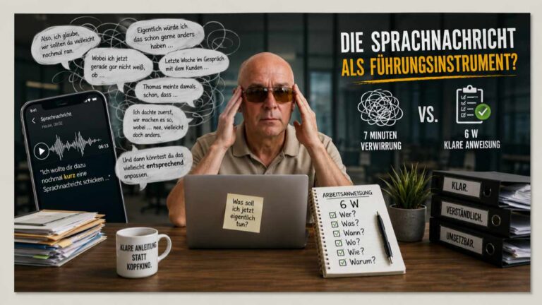 Die Sprachnachricht als Führungsinstrument von Ben Delarosa