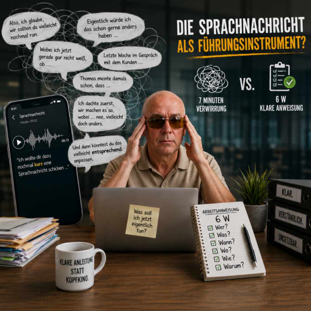 Sprachnachricht als Führungsinstrument von Ben Delarosa